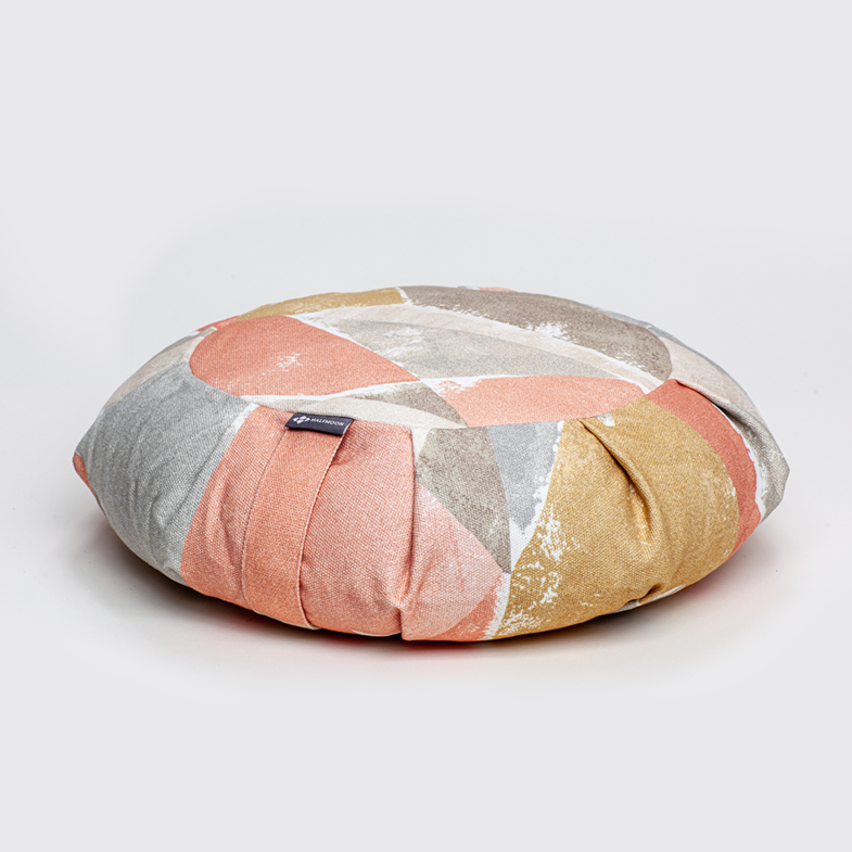 Halfmoon Round Meditation Cushion Dunes